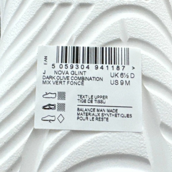 NIB Clarks Cloudsteppers 9M Nova Glint Mesh Comfort Sneakers Dark Olive Combo - Picture 11 of 12